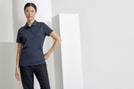 Premier Workwear Nachhaltiges Polo Shirt mit Ripp-Kragen, Black (ca. Pantone Black C) XS, PW633 – Bild 1