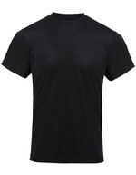 Premier Workwear Coolchecker® T-Shirt mit Netz-Rückenteil – Black (ca. Pantone Black C)