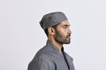 Premier Workwear Kochmütze mit elastischer Rückseite, Black (ca. Pantone Black C) One Size, PW653 – Bild 1
