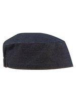 Premier Workwear Kochmütze mit elastischer Rückseite, Black (ca. Pantone Black C) One Size, PW653 – Indigo Denim (ca. Pantone 2767C)