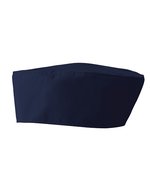 Premier Workwear Kochmütze mit elastischer Rückseite, Black (ca. Pantone Black C) One Size, PW653 – Navy (ca. Pantone 2766C)