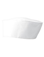 Premier Workwear Kochmütze mit elastischer Rückseite, Black (ca. Pantone Black C) One Size, PW653 – White