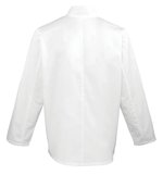 Premier Workwear Langärmelige Kochjacke mit Kunstharzknöpfen, Black (ca. Pantone Black C) XS, PW657 – Bild 4
