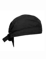 Premier Workwear Chef's Zandana aus Twill, Schwarz/Weiß – Black
