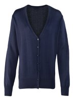 Premier Workwear Women´s Button Through Knitted Cardigan Black (ca. Pantone Black C) XS (8) (PW697), PW697 – Bild 3