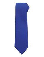 Premier Workwear Strapazierfähige Krawatte aus Polyester, Black (ca. Pantone Black C) One Size, PW700 – Royal (ca. Pantone 286C)