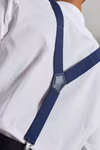 Premier Workwear Clip-On-Hosenträger mit Kunstlederbesätzen, Brown One Size, PW701 – Bild 5