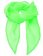 Premier Workwear Damen-Chiffon-Schal Pastellfarben 98x16,5 cm – Apple (ca. Pantone 360)