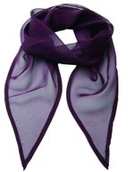 Premier Workwear Damen-Chiffon-Schal Pastellfarben 98x16,5 cm – Aubergine (ca. Pantone 5115)