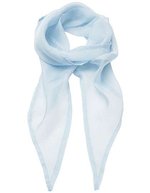 Premier Workwear Damen-Chiffon-Schal Pastellfarben 98x16,5 cm, Natural (ca. Pantone 1205C) 98 x 16,5 cm, PW740 – Light Blue (ca. Pantone 2708)
