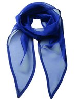 Premier Workwear Damen-Chiffon-Schal Pastellfarben 98x16,5 cm, Natural (ca. Pantone 1205C) 98 x 16,5 cm, PW740 – Marine Blue (ca. Pantone 281)