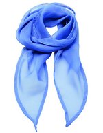 Premier Workwear Damen-Chiffon-Schal Pastellfarben 98x16,5 cm, Natural (ca. Pantone 1205C) 98 x 16,5 cm, PW740 – Midblue (ca. Pantone 2718)
