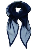 Premier Workwear Damen-Chiffon-Schal Pastellfarben 98x16,5 cm, Natural (ca. Pantone 1205C) 98 x 16,5 cm, PW740 – Navy (ca. Pantone 2766)