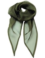 Premier Workwear Damen-Chiffon-Schal Pastellfarben 98x16,5 cm, Natural (ca. Pantone 1205C) 98 x 16,5 cm, PW740 – Olive (ca. Pantone 378)