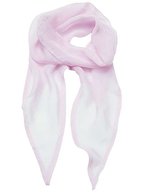 Premier Workwear Damen-Chiffon-Schal Pastellfarben 98x16,5 cm, Natural (ca. Pantone 1205C) 98 x 16,5 cm, PW740 – Pink (ca. Pantone 1895)