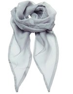 Premier Workwear Damen-Chiffon-Schal Pastellfarben 98x16,5 cm, Natural (ca. Pantone 1205C) 98 x 16,5 cm, PW740 – Silver (ca. Pantone 428)