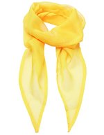 Premier Workwear Damen-Chiffon-Schal Pastellfarben 98x16,5 cm, Natural (ca. Pantone 1205C) 98 x 16,5 cm, PW740 – Sunflower (ca. Pantone 136c)