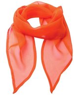 Premier Workwear Damen-Chiffon-Schal Pastellfarben 98x16,5 cm, Natural (ca. Pantone 1205C) 98 x 16,5 cm, PW740 – Terracotta (ca. Pantone 159)