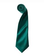 Premier Workwear Satin Krawatte 8,5 cm breit – Bottle (ca. Pantone 560)