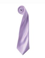 Premier Workwear Satin Krawatte 8,5 cm breit, Apple (ca. Pantone 360C) 144 x 8,5 cm, PW750 – Lilac (ca. Pantone 264)