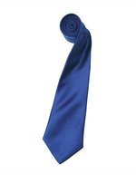 Premier Workwear Satin Krawatte 8,5 cm breit, Apple (ca. Pantone 360C) 144 x 8,5 cm, PW750 – Marine Blue (ca. Pantone 281)