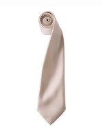 Premier Workwear Satin Krawatte 8,5 cm breit, Apple (ca. Pantone 360C) 144 x 8,5 cm, PW750 – Natural (ca. Pantone 1205)