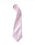 Premier Workwear Satin Krawatte 8,5 cm breit, Aubergine (ca. Pantone 5115C) 144 x 8,5 cm, PW750 – Pink (ca. Pantone 1895)