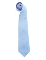 Premier Workwear Moderne Polyester Krawatte 144 x 10 cm, Black (ca. Pantone Black C) 144 x 10 cm, PW765 – Midblue (ca. Pantone 657C)