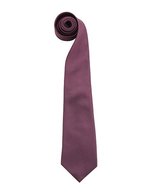 Premier Workwear Moderne Polyester Krawatte 144 x 10 cm, Black (ca. Pantone Black C) 144 x 10 cm, PW765 – Purple (ca. Pantone 518C)
