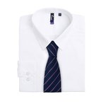 Premier Workwear Sportliche Streifenkrawatte aus Polyester, Black (ca. Pantone Black C)/Gold One Size, PW784 – Bild 4