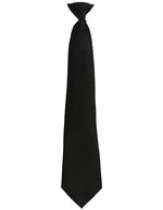 Premier Workwear Fashion Clip Krawatte in Trendfarben – Black (ca. Pantone Black C)