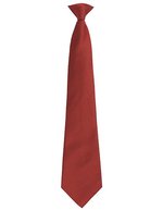 Premier Workwear Fashion Clip Krawatte in Trendfarben – Burgundy (ca. Pantone 200C)