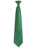 Premier Workwear Fashion Clip Krawatte in Trendfarben, Black (ca. Pantone Black C) 47 x 10 cm, PW785 – Smeraldo (ca. Pantone 7734C)