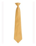 Premier Workwear Fashion Clip Krawatte in Trendfarben, Black (ca. Pantone Black C) 47 x 10 cm, PW785 – Oro (ca. Pantone 7499C)