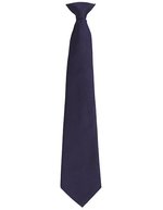 Premier Workwear Fashion Clip Krawatte in Trendfarben, Black (ca. Pantone Black C) 47 x 10 cm, PW785 – Blu navy (ca. Pantone 533C)