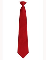 Premier Workwear Fashion Clip Krawatte in Trendfarben – Red (ca. Pantone 199C)