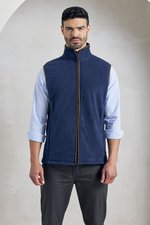 Premier Workwear Fleeceweste mit Kontraststreifen und Reißverschluss, Black (ca. Pantone Black C)/Black (ca. Pantone Black C) S, PW803 – Bild 1