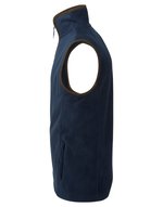 Premier Workwear Fleeceweste mit Kontraststreifen und Reißverschluss, Black (ca. Pantone Black C)/Black (ca. Pantone Black C) S, PW803 – Bild 5