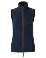 Premier Workwear Fleece Gilet Artisan mit Taschen für Damen, Burgundy (ca. Pantone 209C)/Brown (ca. Pantone 4975C) M, PW804 – Bild 3