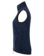 Premier Workwear Fleece Gilet Artisan mit Taschen für Damen, Burgundy (ca. Pantone 209C)/Brown (ca. Pantone 4975C) M, PW804 – Bild 5