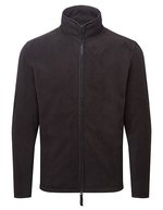 Premier Workwear Fleecejacke Artisan mit Reißverschluss für Herren, Black (ca. Pantone Black C)/Black (ca. Pantone Black C) S, PW823 – Bild 2