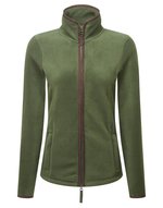 Premier Workwear Fleecejacke mit Zwei-Wege-Reißverschluss, Burgundy (ca. Pantone 209C)/Brown (ca. Pantone 4975C) M, PW824 – Bild 3