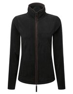 Premier Workwear Fleecejacke mit Zwei-Wege-Reißverschluss, Burgundy (ca. Pantone 209C)/Brown (ca. Pantone 4975C) M, PW824 – Black (ca. Pantone Black C)/Brown (ca. Pantone 4975C)