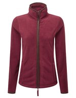 Premier Workwear Fleecejacke mit Zwei-Wege-Reißverschluss, Burgundy (ca. Pantone 209C)/Brown (ca. Pantone 4975C) M, PW824 – Burgundy (ca. Pantone 209C)/Brown (ca. Pantone 4975C)