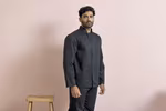 Premier Workwear Giacca da Cuoco a Maniche Lunghe con Collo alla Coreana – Black (ca. Pantone Black C)