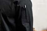 Premier Workwear Kochjacke Coolchecker® mit Mandarin-Kragen, Black (ca. Pantone Black C) XS, PW903 – Bild 7