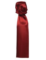 Premier Workwear Damen-Business-Schal 100% Polyester 140x25 cm – Burgundy (ca. Pantone 7427C)