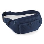 Quadra Hüfttasche aus 600D Polyester, Black 37 x 15 x 10 cm, QD12 – Bild 3