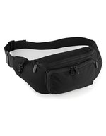 Quadra Hüfttasche aus 600D Polyester – Black