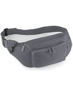 Quadra Hüfttasche aus 600D Polyester – Graphite Grey